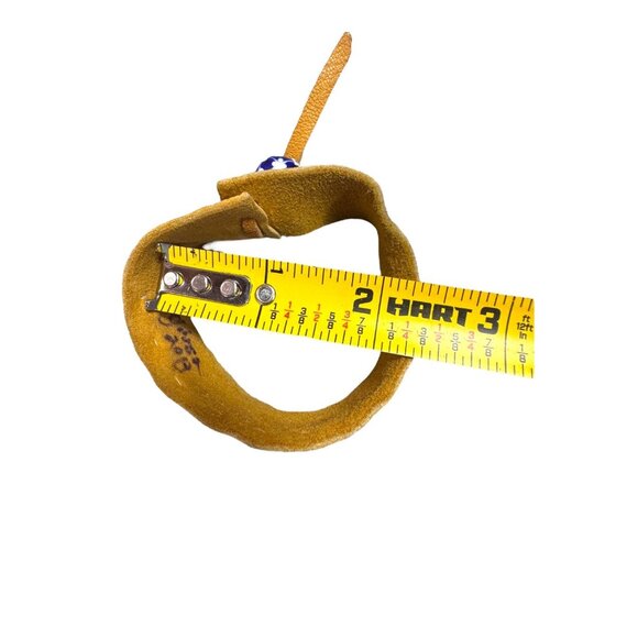 Vintage Navajo Handwoven Beaded Butterfly Pendant Handmade Lot Bracelet Set - Picture 11 of 11